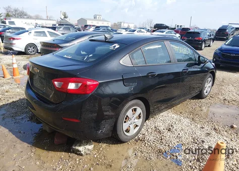 2017 Chevrolet Cruze Ls Auto из США, поврежденный, VIN 1G1BC5SM7H7209454